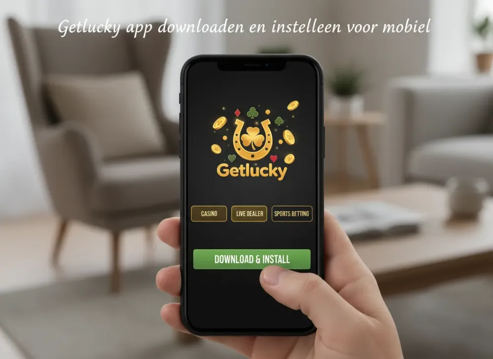 Getlucky app downloaden en installeren voor mobiel