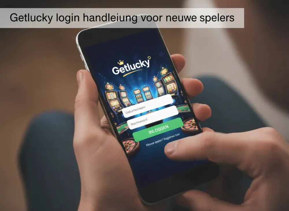 Getlucky login handleiding voor nieuwe spelers