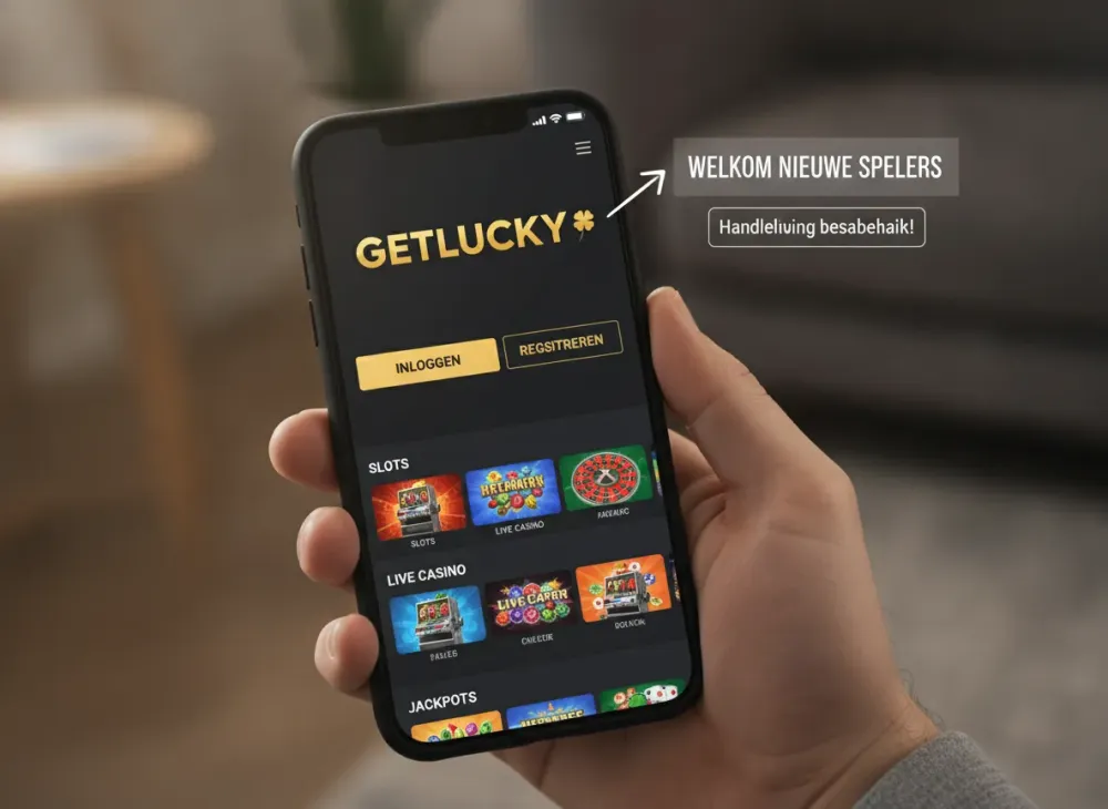Getlucky login handleiding voor nieuwe spelers